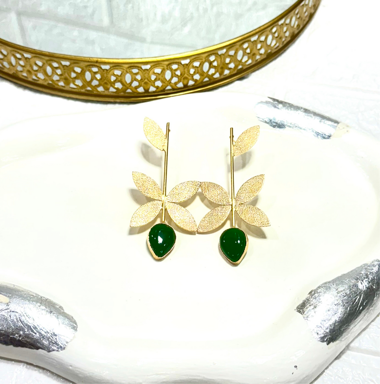 Emerald Roma Earrings
