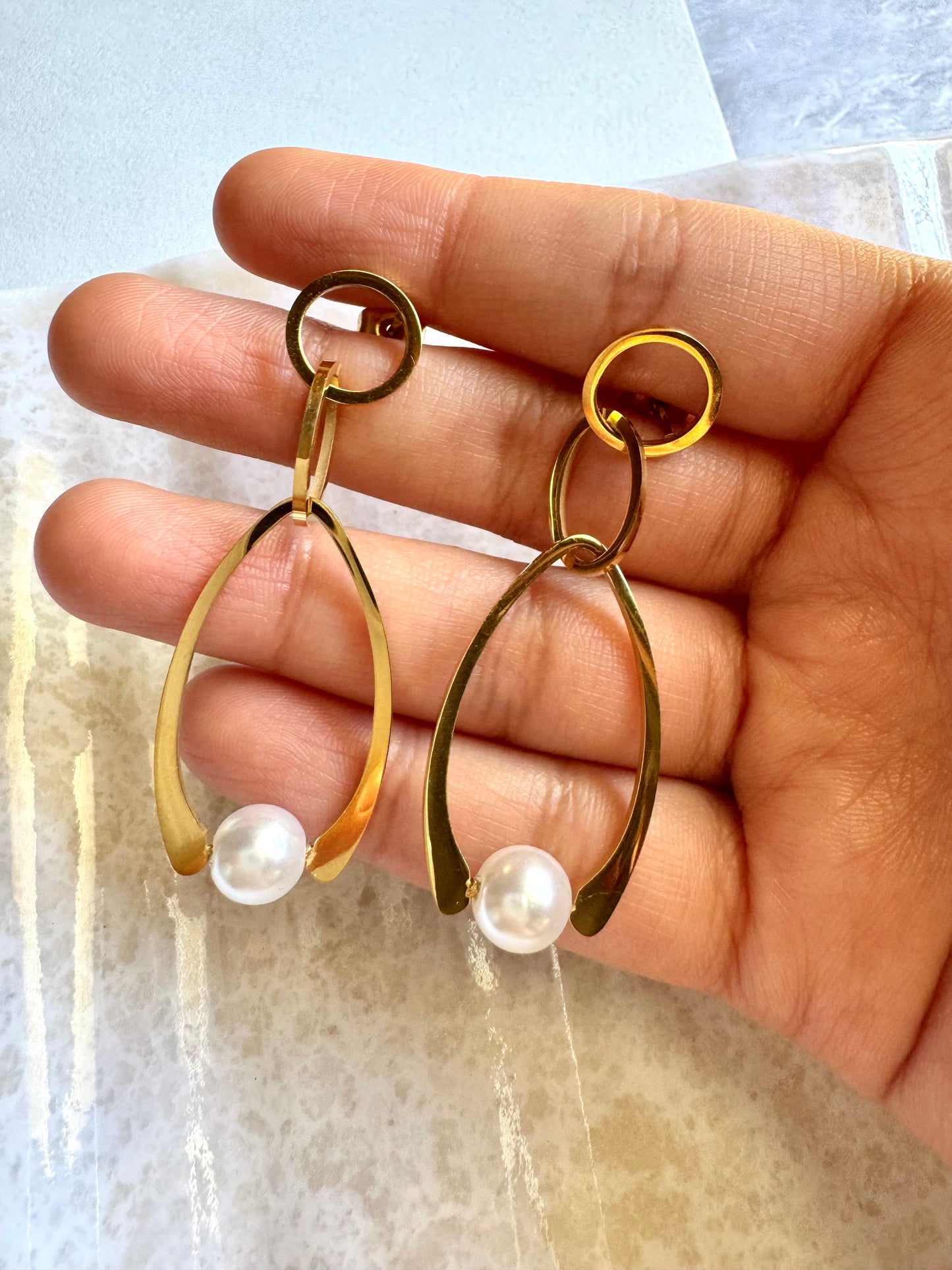 Anti Tarnish TwinkleLock Earrings