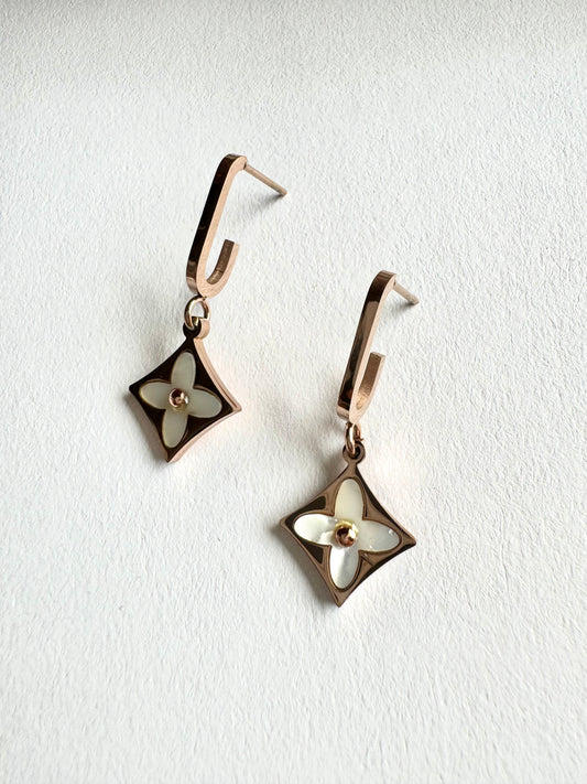 Anti Tarnish  Prism Earrings