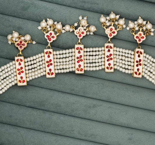 Nawabi Pearl Necklace