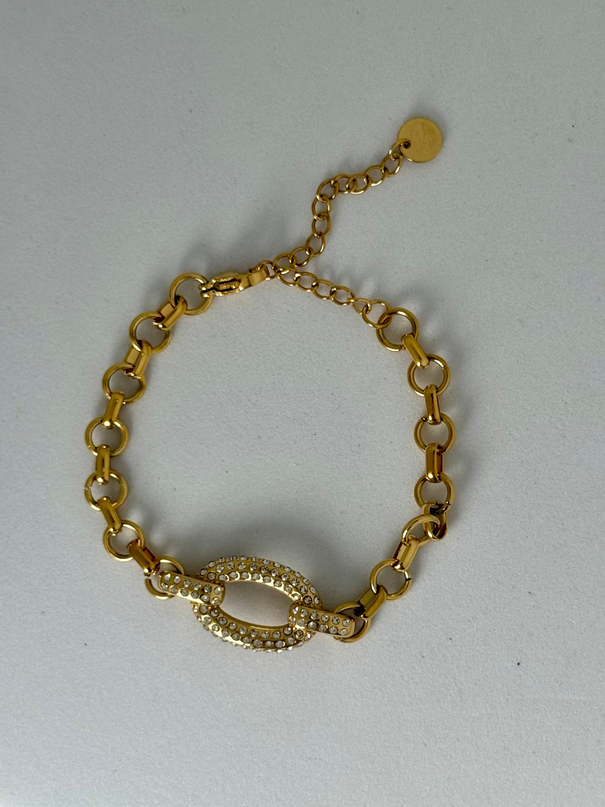 Anti Tarnish Interlock Loose Bracelet