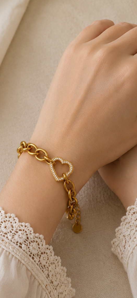 Anti Tarnish Serena Loose Bracelet