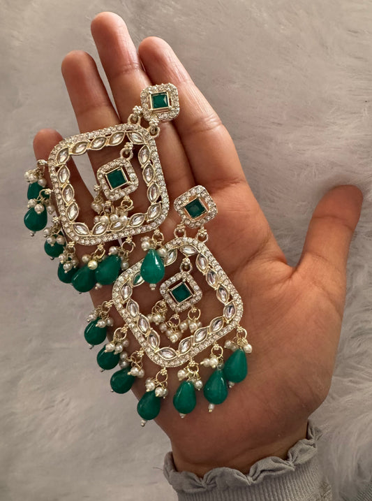 Green kashish Earrings